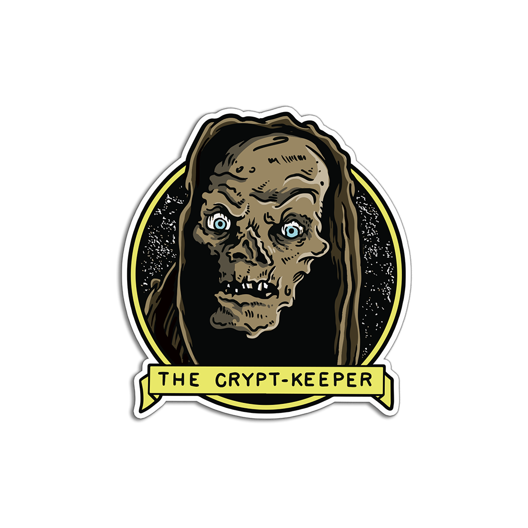 Cryptkeeper Vinyl Decal