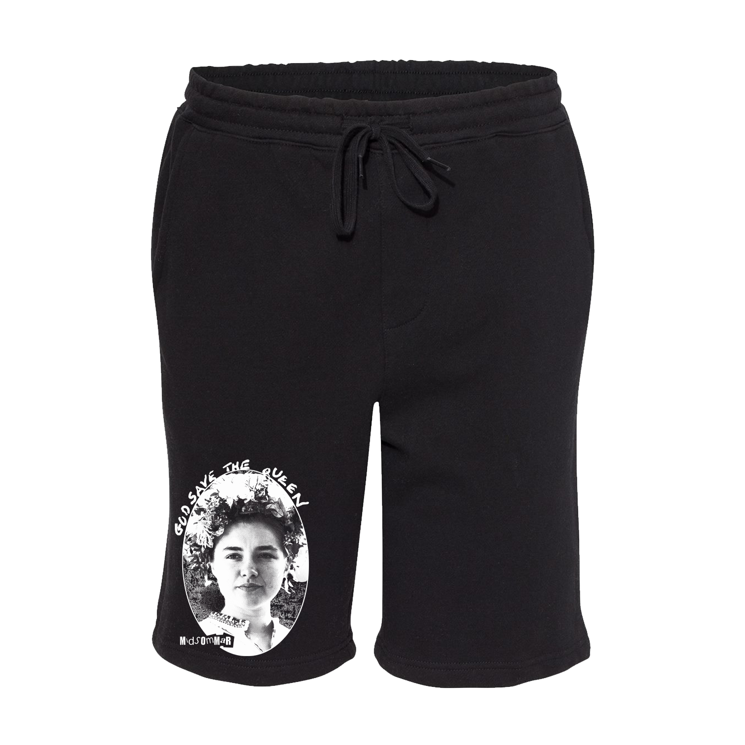 God Save The Queen Sweat Shorts