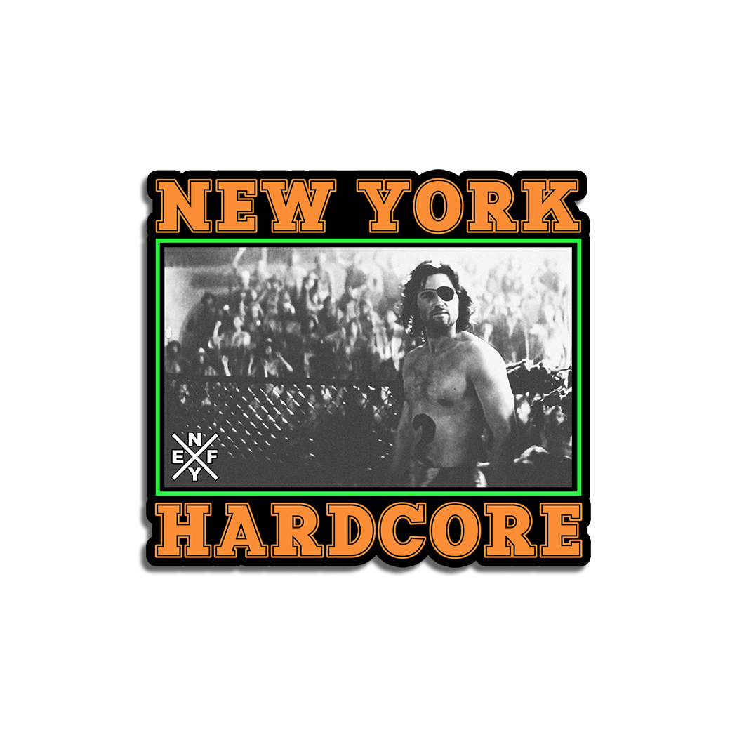NY Hardcore Vinyl Decal