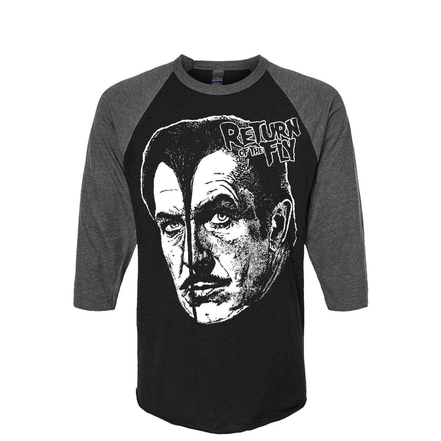 Return Of The Fly Baseball Tee