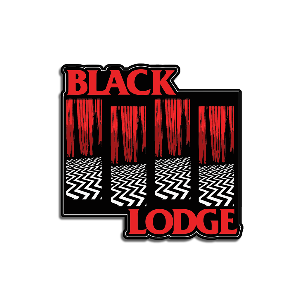 Black Lodge Vinyl Decal