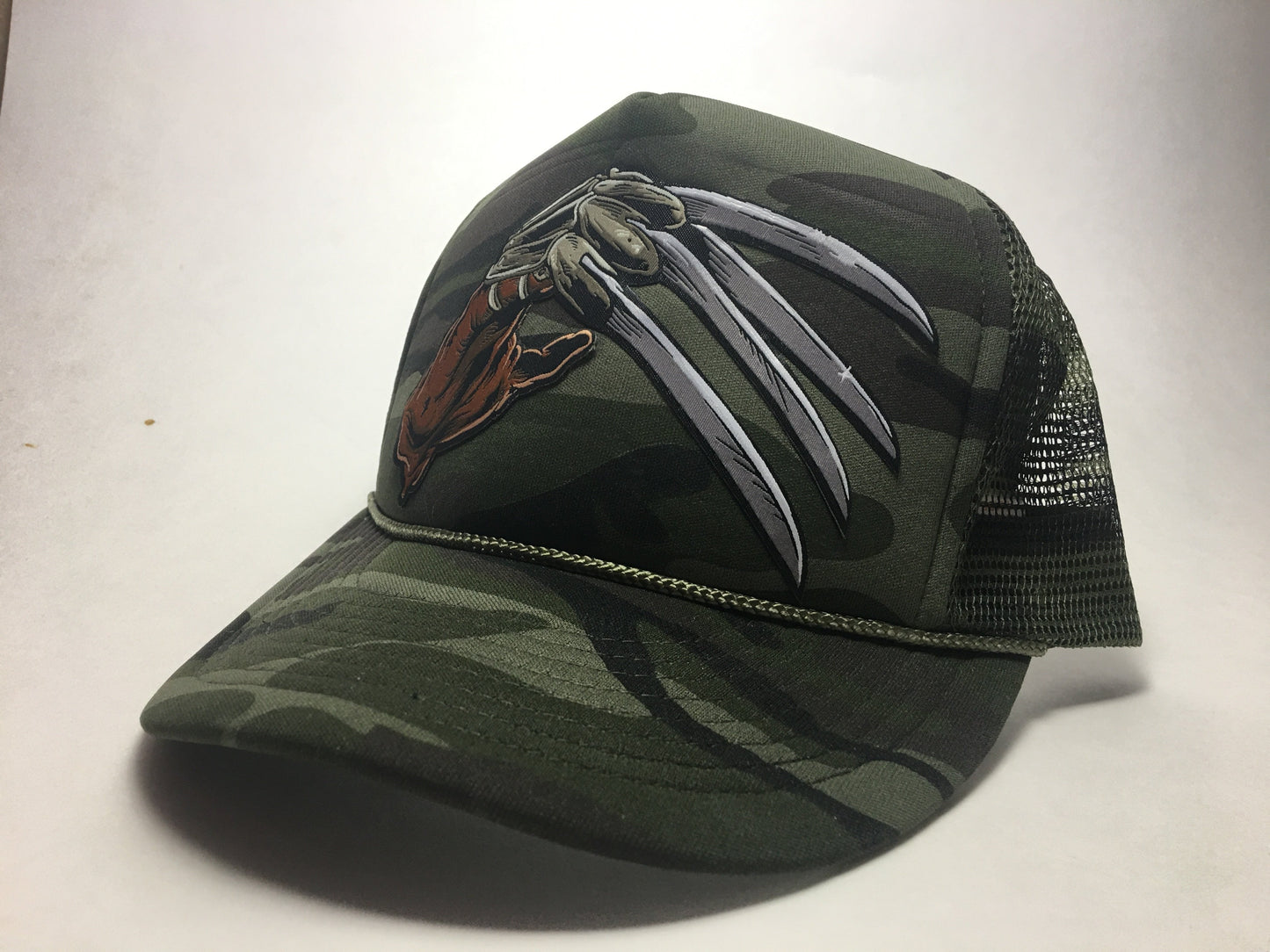 Nightmare Camo Trucker Cap