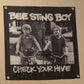 Bee Sting Boy Wall Tapestry