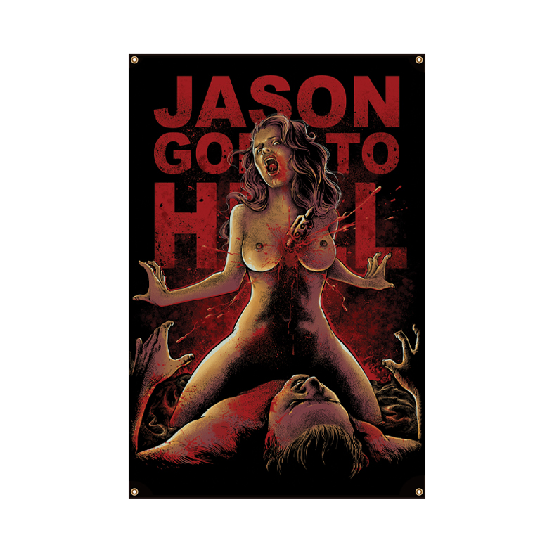 Jason Goes To Hell Tapestry