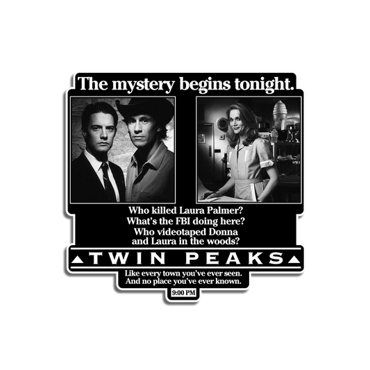 Twin Peaks Vinyl Decal