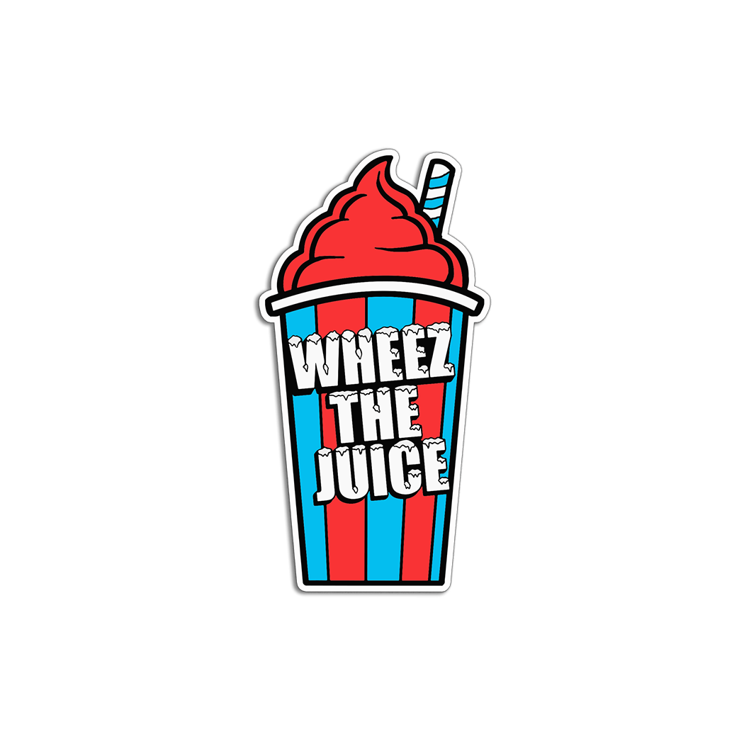 Wheez The Juice Vinyl Decal