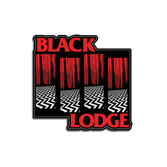 Black Lodge Vinyl Decal