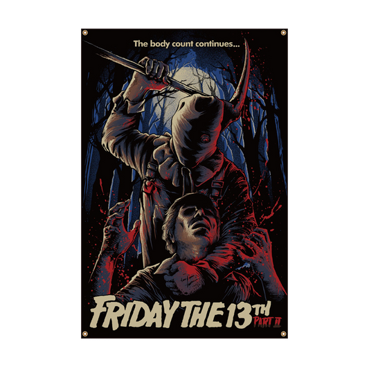 Friday The 13th Part 2 Wall Tapestry