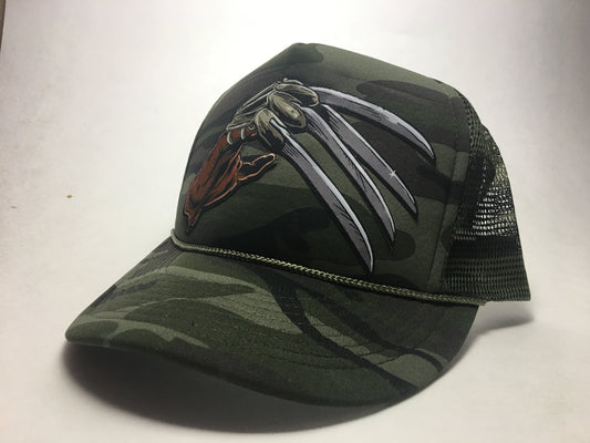 Nightmare Camo Trucker Cap