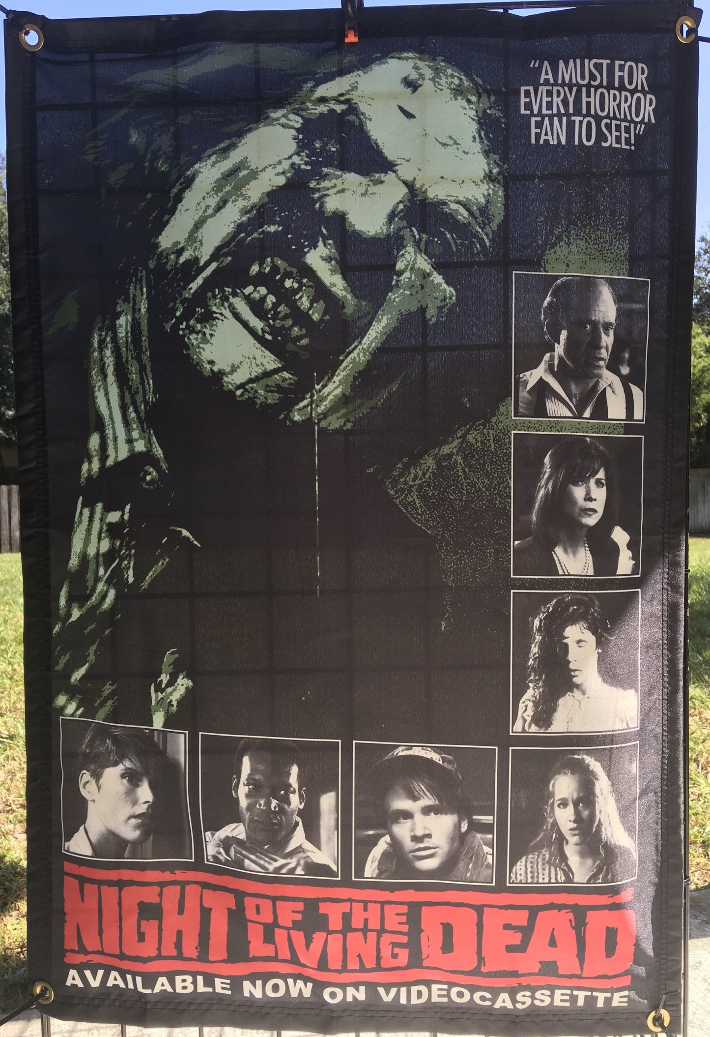 Night of the Living Dead 1990 Wall Tapestry